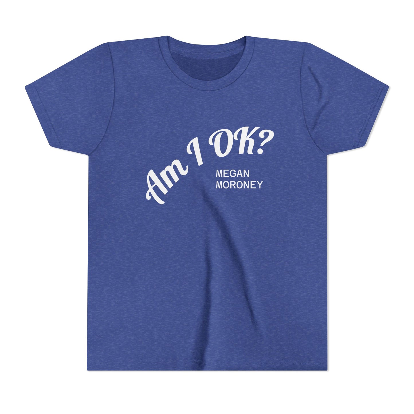 QUINN Youth Short Sleeve Tee - Fun & Comfy Kids' Shirt for Everyday Wear, Birthday Gift, Playdate Outfits, Casual Adventures, Family Gatherings