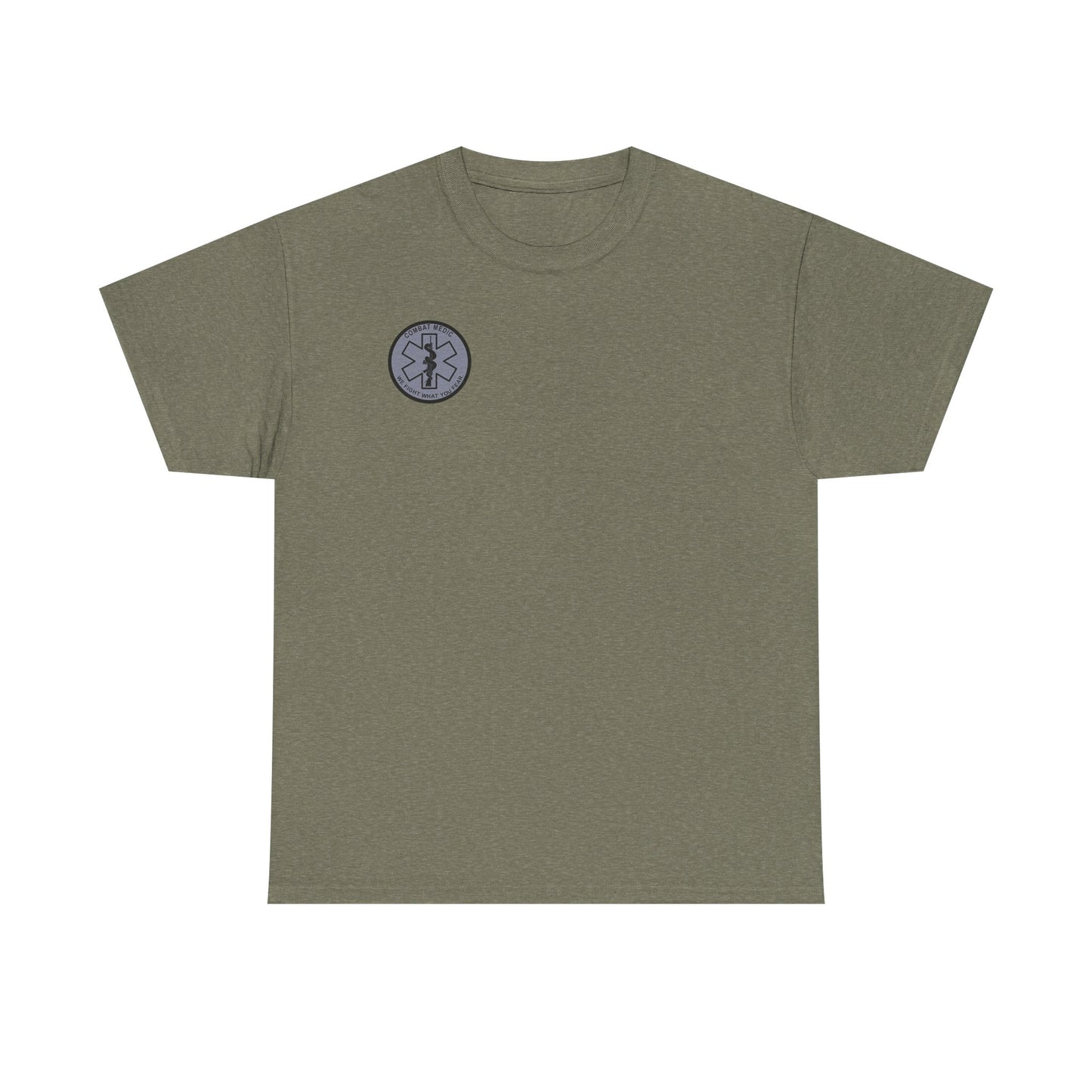 Combat Medic Unisex Heavy Cotton Tee - Casual Everyday Wear, Gift for Veterans, Military Apparel, Inspirational Tee, Fight What You [...]