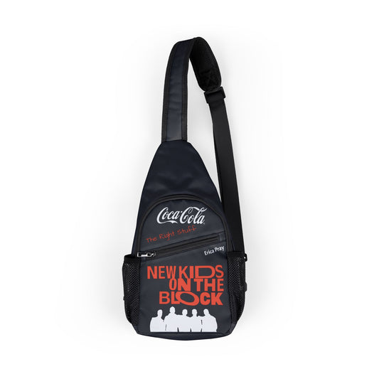 Erica Pray Cool Chest Bag for Trendy Adventures | Perfect for Festivals, Travel, Hiking, Everyday Use, New Kids On The Block Design