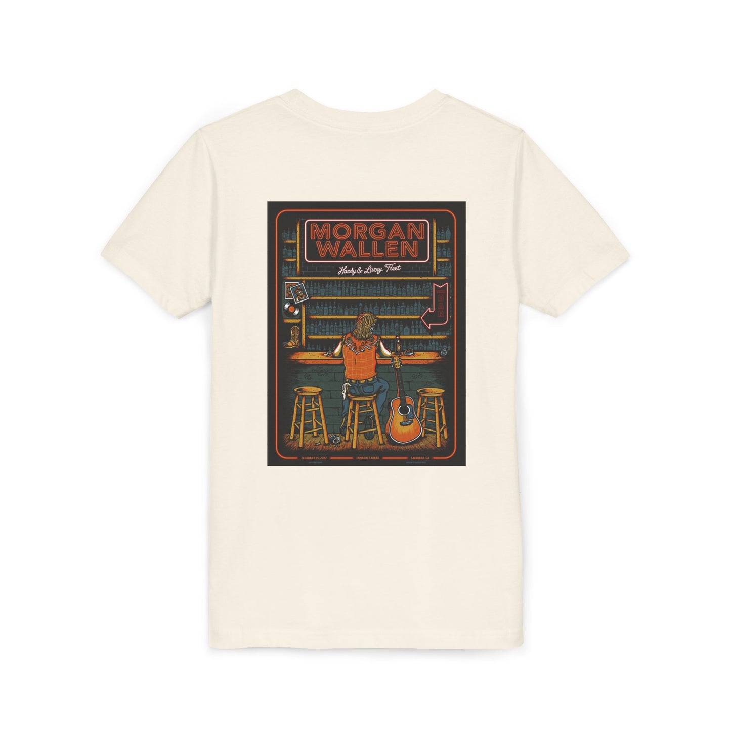 Morgan Wallen Vintage-Inspired Youth Tee, Cool Graphic Tee, Music Lover's Shirt, Concert Attire, Gift for Young Fans