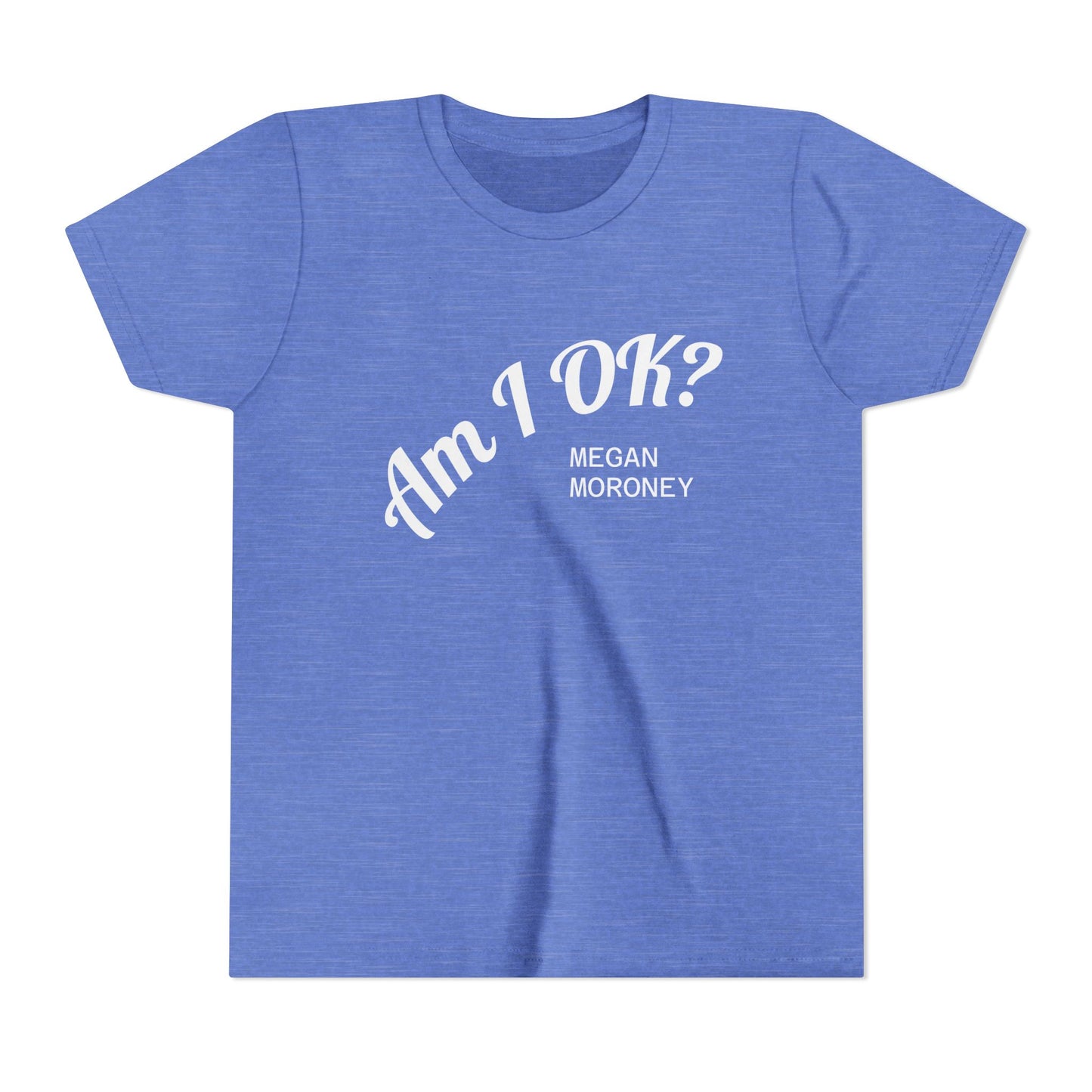 QUINN Youth Short Sleeve Tee - Fun & Comfy Kids' Shirt for Everyday Wear, Birthday Gift, Playdate Outfits, Casual Adventures, Family Gatherings