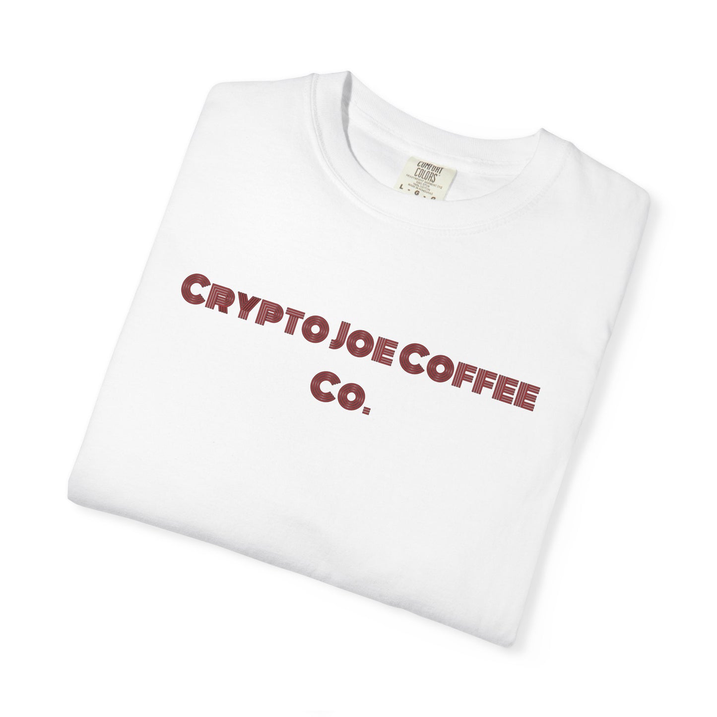 Buy the Dip, Sip The Drip Unisex Coffee-Themed T-Shirt by Crypto Joe Coffee Company