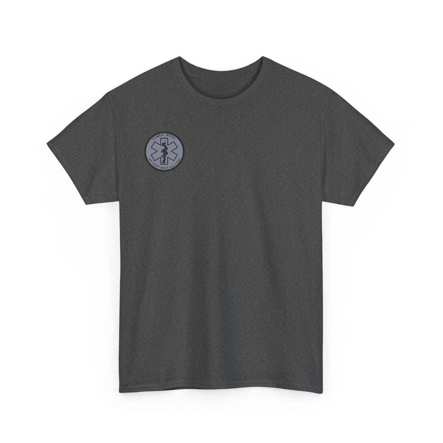 Combat Medic Unisex Heavy Cotton Tee - Casual Everyday Wear, Gift for Veterans, Military Apparel, Inspirational Tee, Fight What You [...]