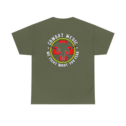 Combat Medic Unisex Heavy Cotton Tee - Casual Everyday Wear, Gift for Veterans, Military Apparel, Inspirational Tee, Fight What You [...]