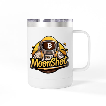 Moonshot Coffee Mug Tumbler by Crypto Joe Coffee Company