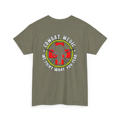 Combat Medic Unisex Heavy Cotton Tee - Casual Everyday Wear, Gift for Veterans, Military Apparel, Inspirational Tee, Fight What You [...]