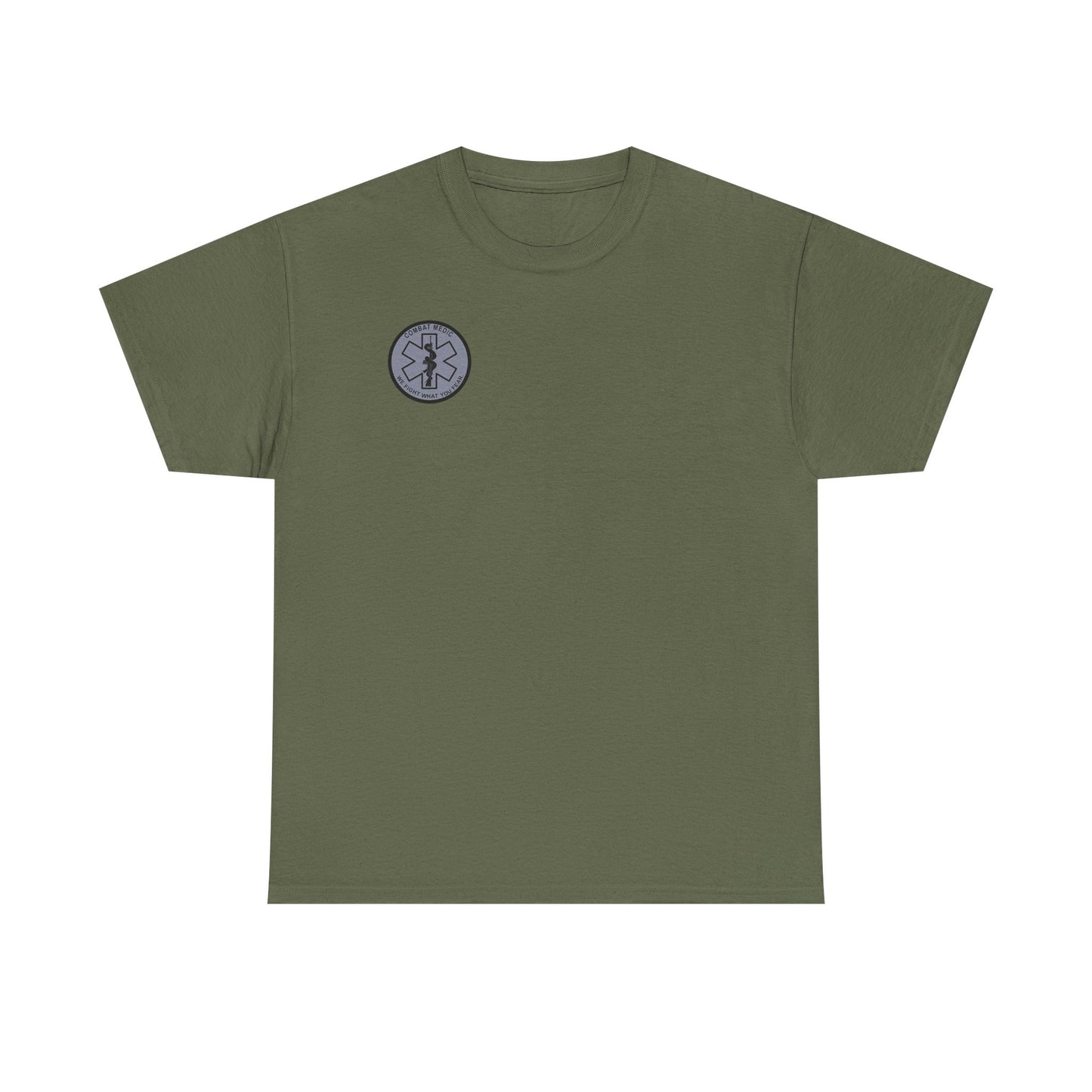 Combat Medic Unisex Heavy Cotton Tee - Casual Everyday Wear, Gift for Veterans, Military Apparel, Inspirational Tee, Fight What You [...]