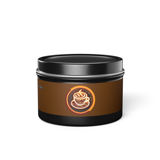 Crypto Joe Coffee Flavored Tin Candles - Perfect for Relaxation