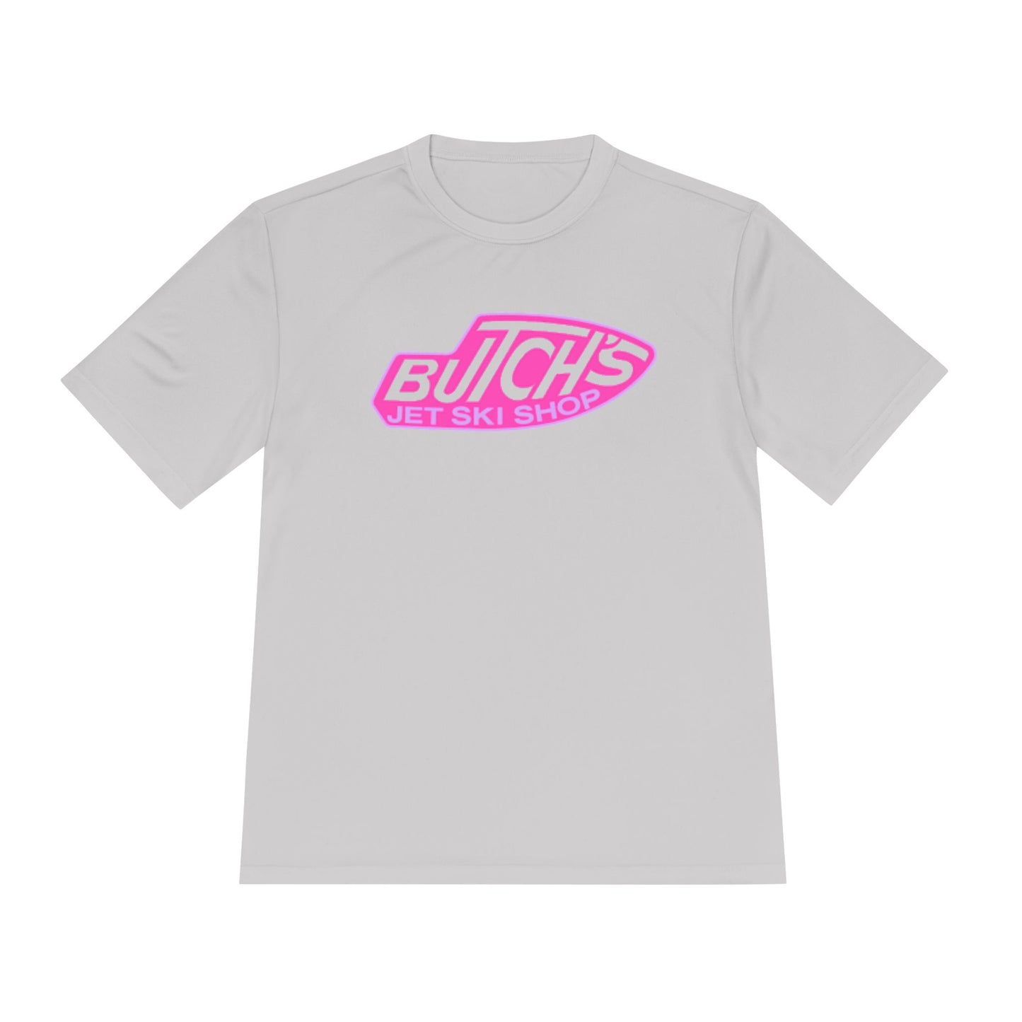 Butch's Jet Ski Shop Unisex Moisture Wicking Tee, Perfect for Water Sports, Summer Fun, Gift for Water Enthusiasts, Activewear, Retro Design