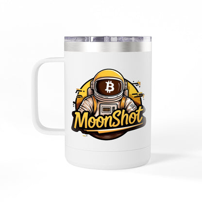 Moonshot Coffee Mug Tumbler by Crypto Joe Coffee Company