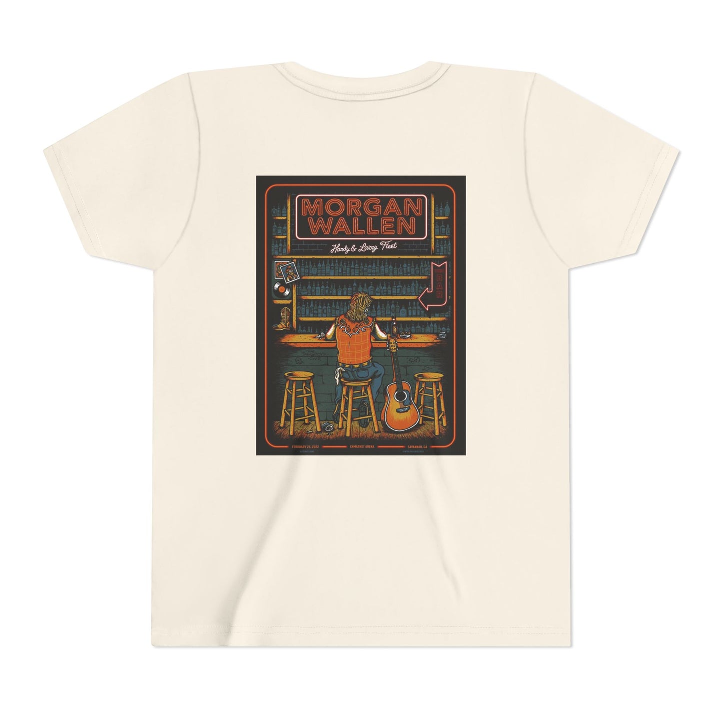 Morgan Wallen Vintage-Inspired Youth Tee, Cool Graphic Tee, Music Lover's Shirt, Concert Attire, Gift for Young Fans