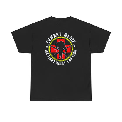 Combat Medic Unisex Heavy Cotton Tee - Casual Everyday Wear, Gift for Veterans, Military Apparel, Inspirational Tee, Fight What You [...]