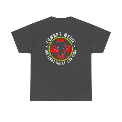 Combat Medic Unisex Heavy Cotton Tee - Casual Everyday Wear, Gift for Veterans, Military Apparel, Inspirational Tee, Fight What You [...]