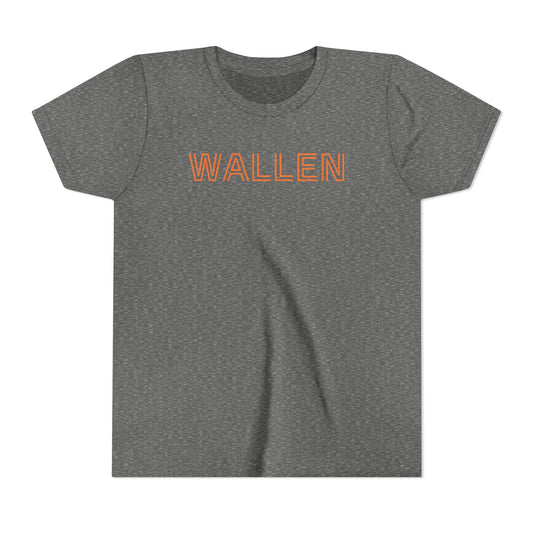 Morgan Wallen Vintage-Inspired Youth Tee, Cool Graphic Tee, Music Lover's Shirt, Concert Attire, Gift for Young Fans