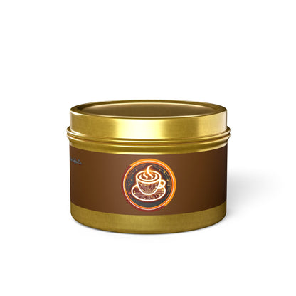 Crypto Joe Coffee Flavored Tin Candles - Perfect for Relaxation