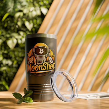 MoonShot Astronaut Tumbler - 20oz Travel Mug, Gift for Space Lovers, Adventure Drinkware, Coffee Cup for Bitcoin Enthusiasts, Unique [...]
