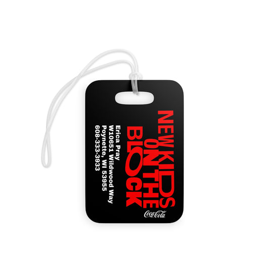 Erica Pray Customizable Luggage Tags for Travelers, Travel Accessories, Personalized ID Labels, Holiday Gift for Jetsetters