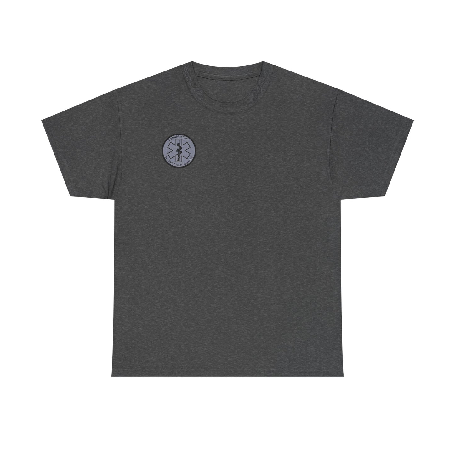 Combat Medic Unisex Heavy Cotton Tee - Casual Everyday Wear, Gift for Veterans, Military Apparel, Inspirational Tee, Fight What You [...]